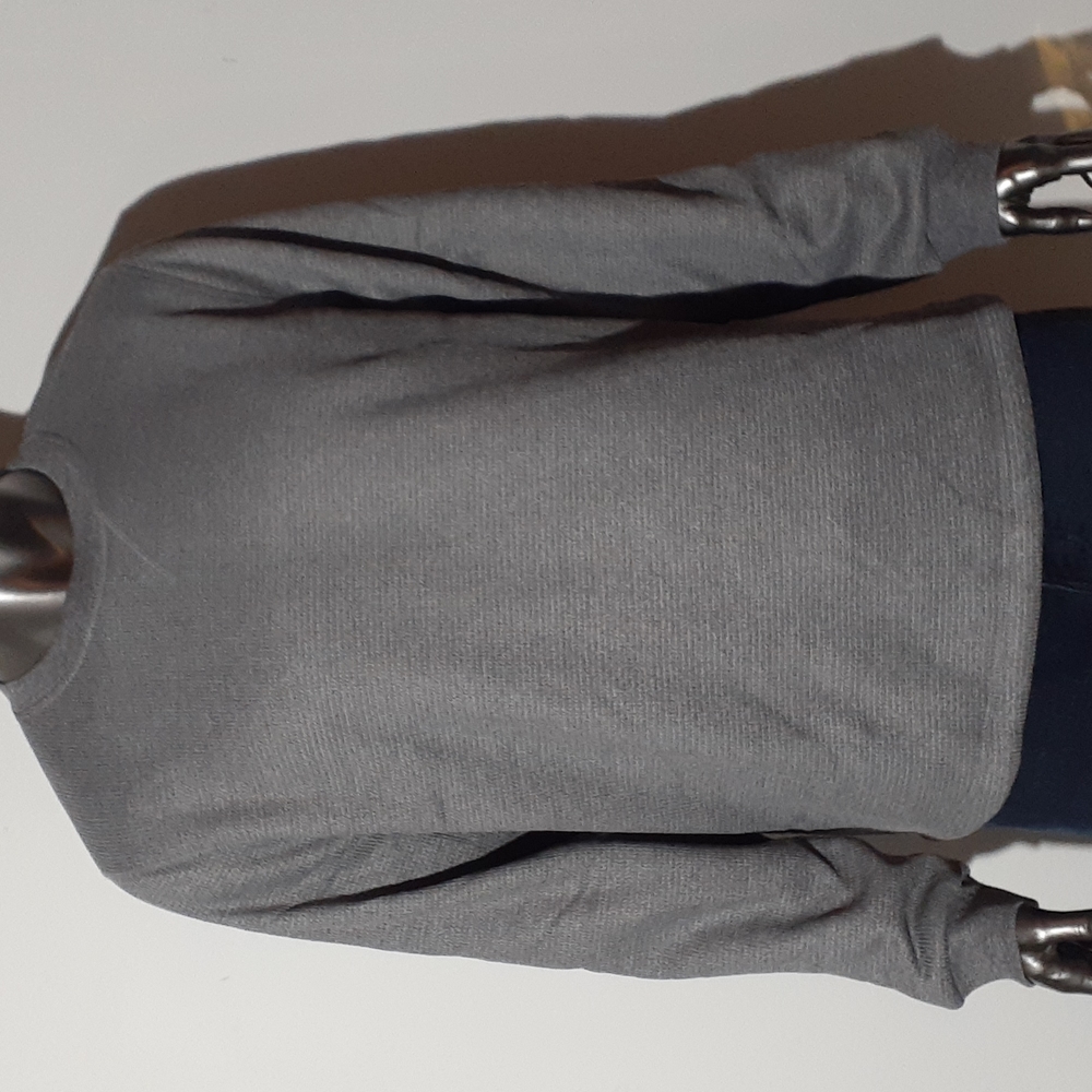 NWT B.C. Clothing Co. Waffle Knit Long Sleeve Pullover Shirt - Medium - Gray